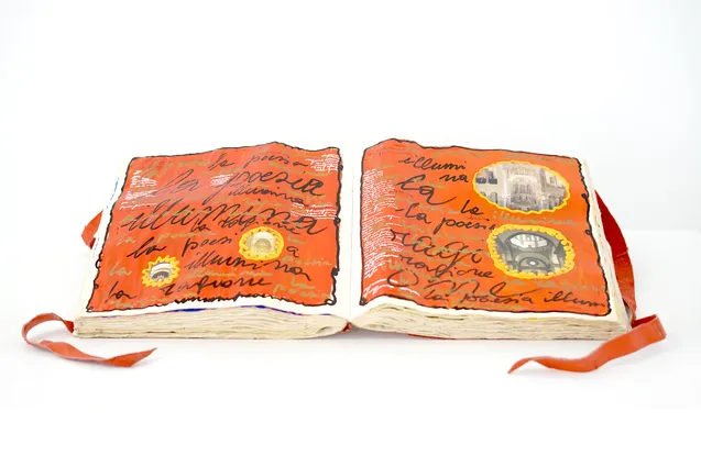 Lucia Marcucci work at Books as Art exhibition