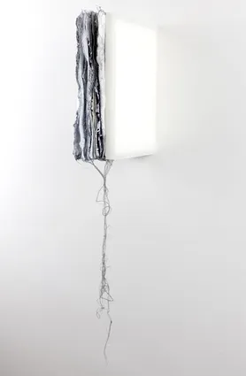 Giulia Spernazza work at Books as Art exhibition Cagliari