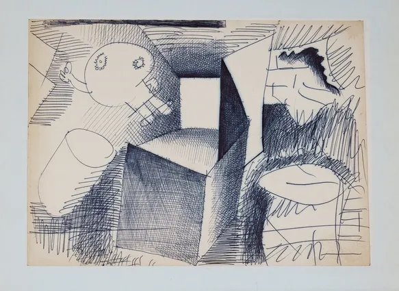 Untitled (from the series "Per merito di Beckett"), 1965