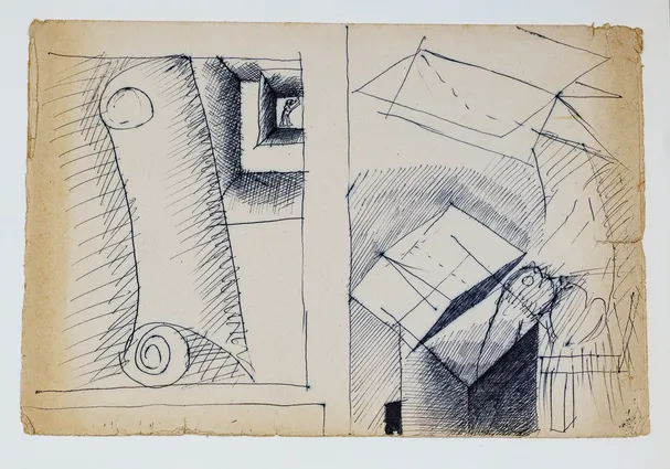 Untitled (from the series "Per merito di Beckett"), 1965