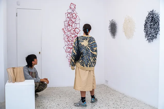 Opening Franca Sonnino Thread Sign Space