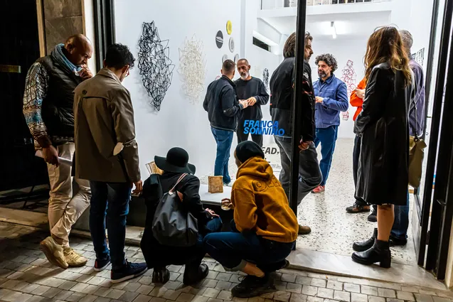 Opening Franca Sonnino Thread Sign Space