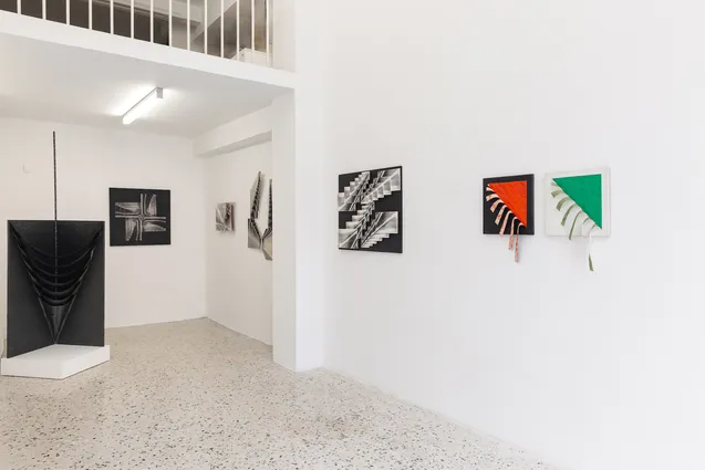 Alba Savoi Under the sign of the fold Installation view