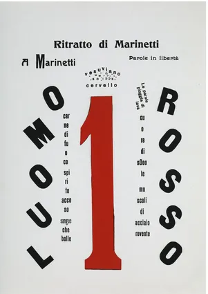 Marinetti's Portrait, 1996