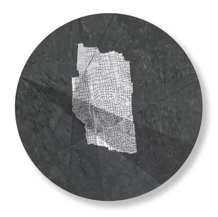 Lattice on circle n.8, 2019