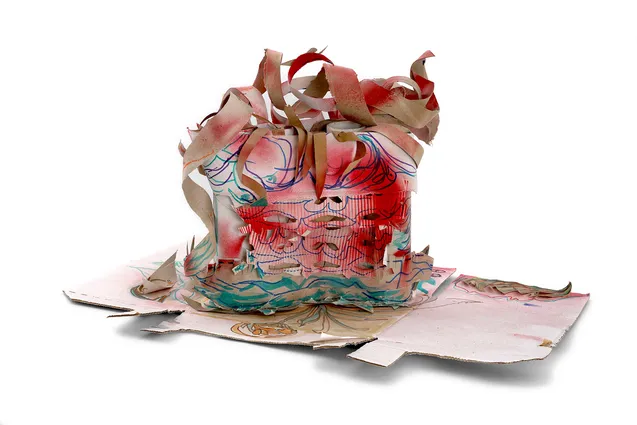 Antonietta Orsatti scultura di carta