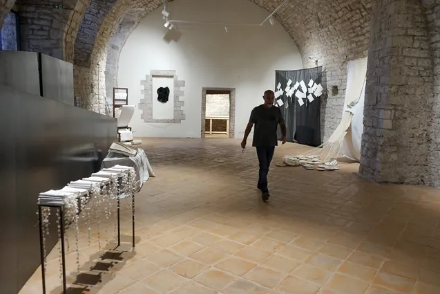 Transfigurations Canvases of the future Installation view