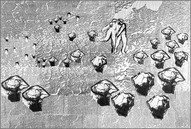 Con Tancredi nel mio paesaggio, 1990