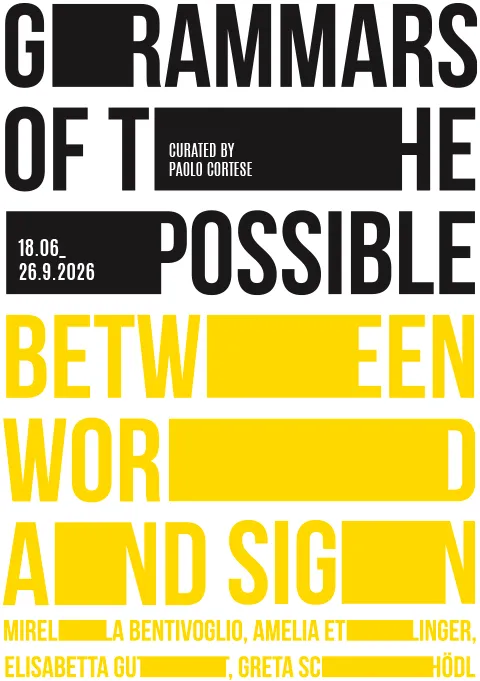 Grammars of the possible exhibition website banner