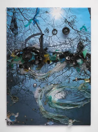 Ecological view n. 3 (Witch's lair or blue view), 1974
