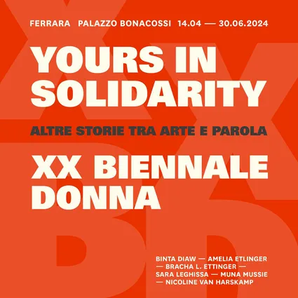 XX Biennale Donna Opening Poster