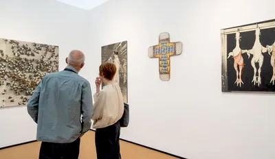 frieze installation view