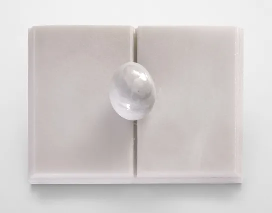 Untitled (book with egg), 1985
