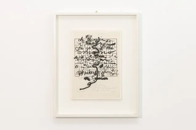  The silent rain that all trees love (from F. Garcia Lorca), 1989